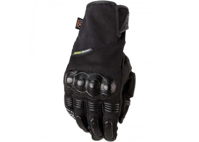 Manusi moto piele/textil Moose Racing ADV1 Air negre marime XL